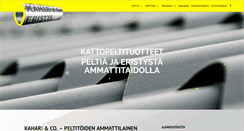 Desktop Screenshot of kaharicoeristys.fi