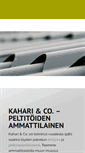 Mobile Screenshot of kaharicoeristys.fi